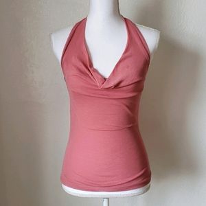 Arden B Blush Pink Halter Top